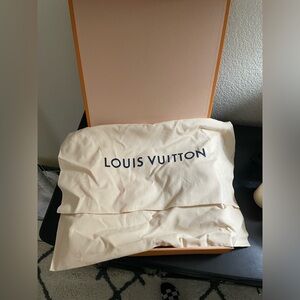 Authentic Louis Vuitton box and dust bag